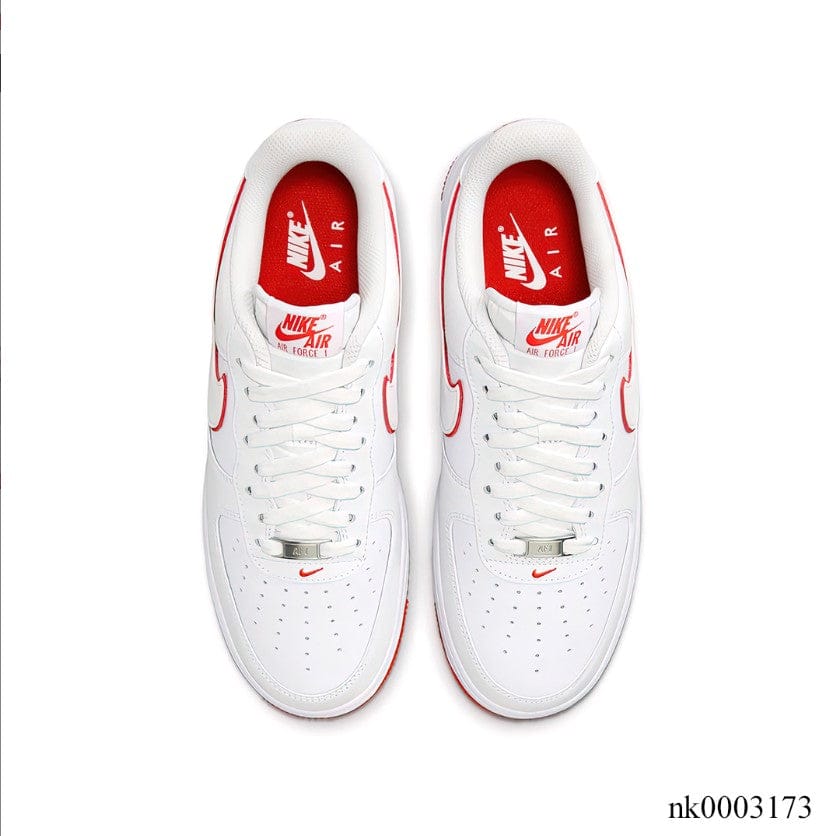 Air Force 1 Low White Picante Red Shoes Sneakers - Image 4