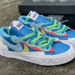 Alternative view of Blazer Low sacai KAWS Neptune Blue Shoes Sneakers