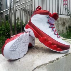 Alternative view of Air Jordan 9 Ruby Shoes Sneakers
