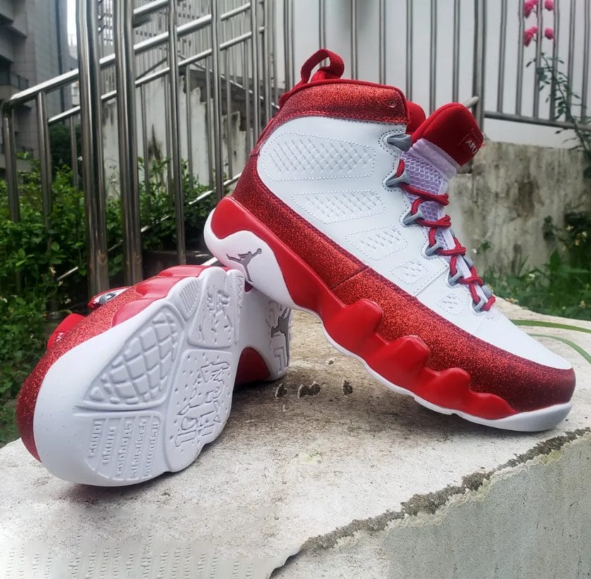 Air Jordan 9 Ruby Shoes Sneakers - Image 2