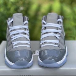 Alternative view of Air Jordan 11 Cool Grey Shoes Sneakers
