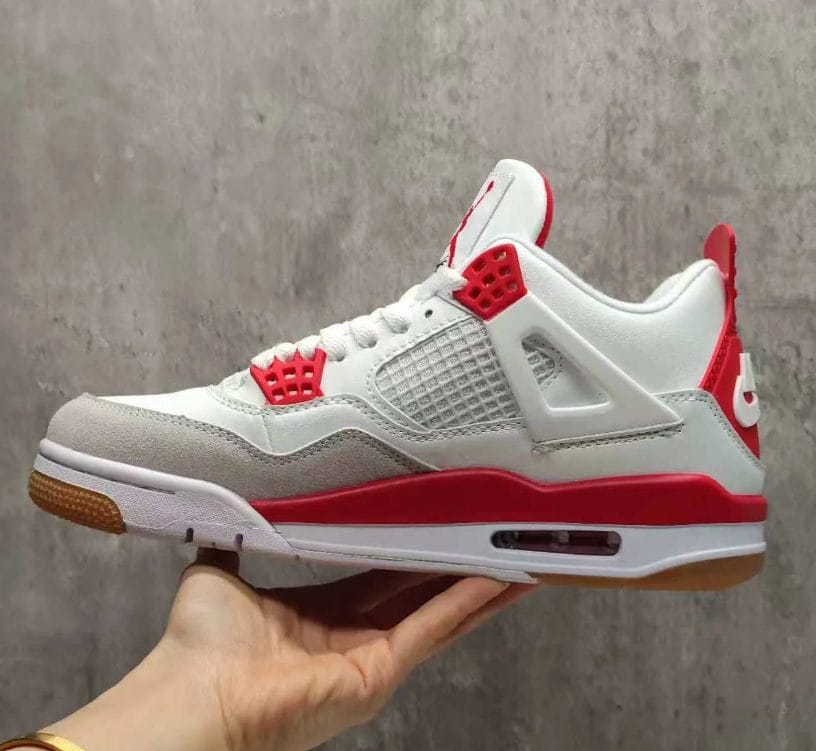 Air Jordan 4 SB Varsity Red Shoes Sneakers - Image 3
