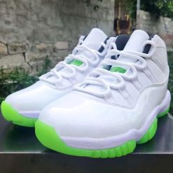 Alternative view of Air Jordan 11 Chlorophyll Shoes Sneaker