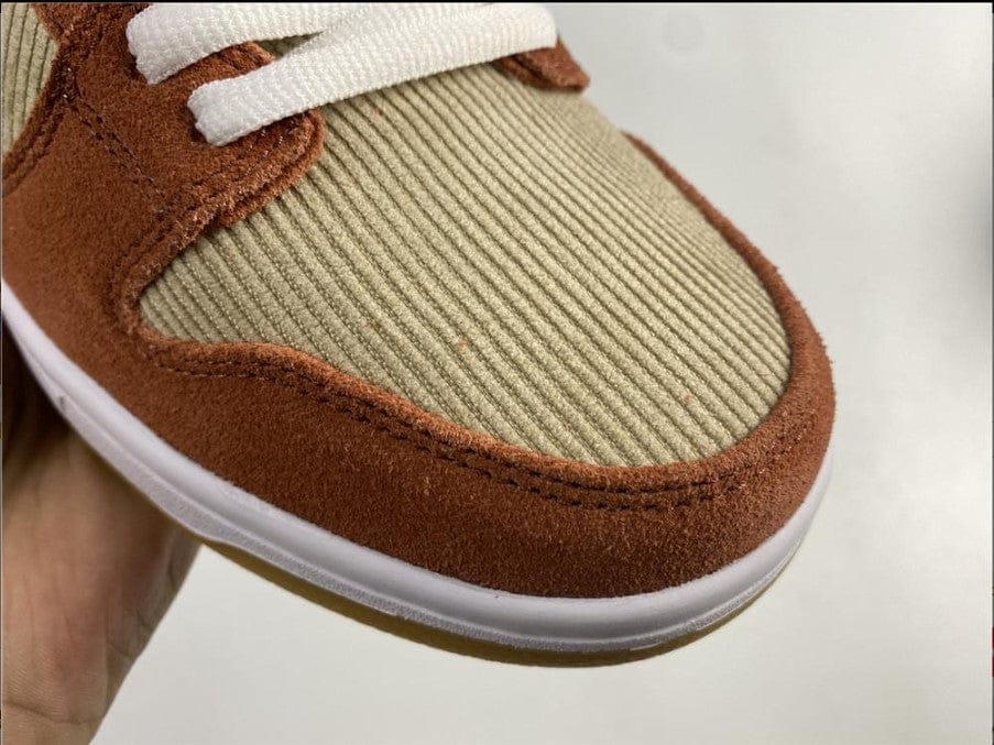 Nike SB Dunk Low Corduroy Dusty Peach Shoes Sneakers - Image 4