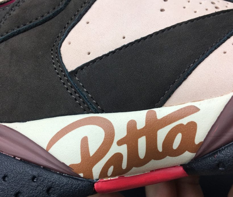 AJ 7 Retro Patta Shimmer Shoes Sneakers - Image 3