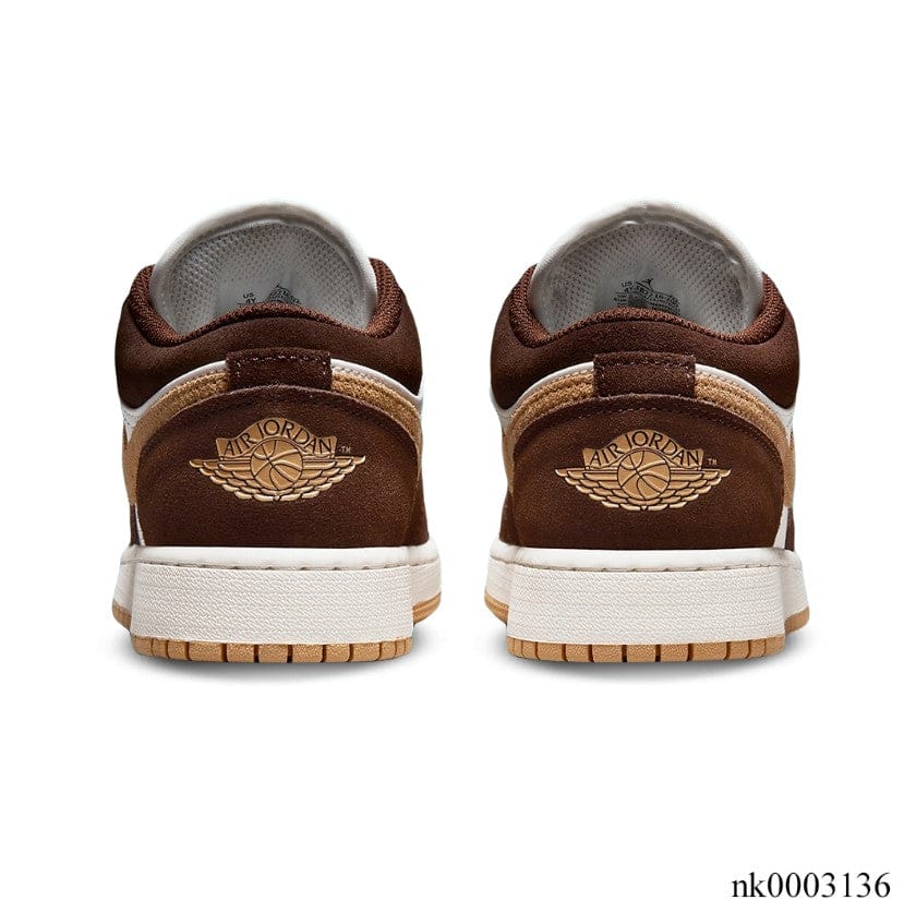 Air Jordan 1 Low Cacao Wow Shoes Sneakers - Image 5