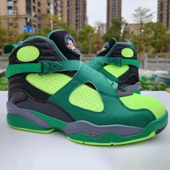Alternative view of Air Jordan 8 Oregon PE Gorge Green Shoes Sneakers