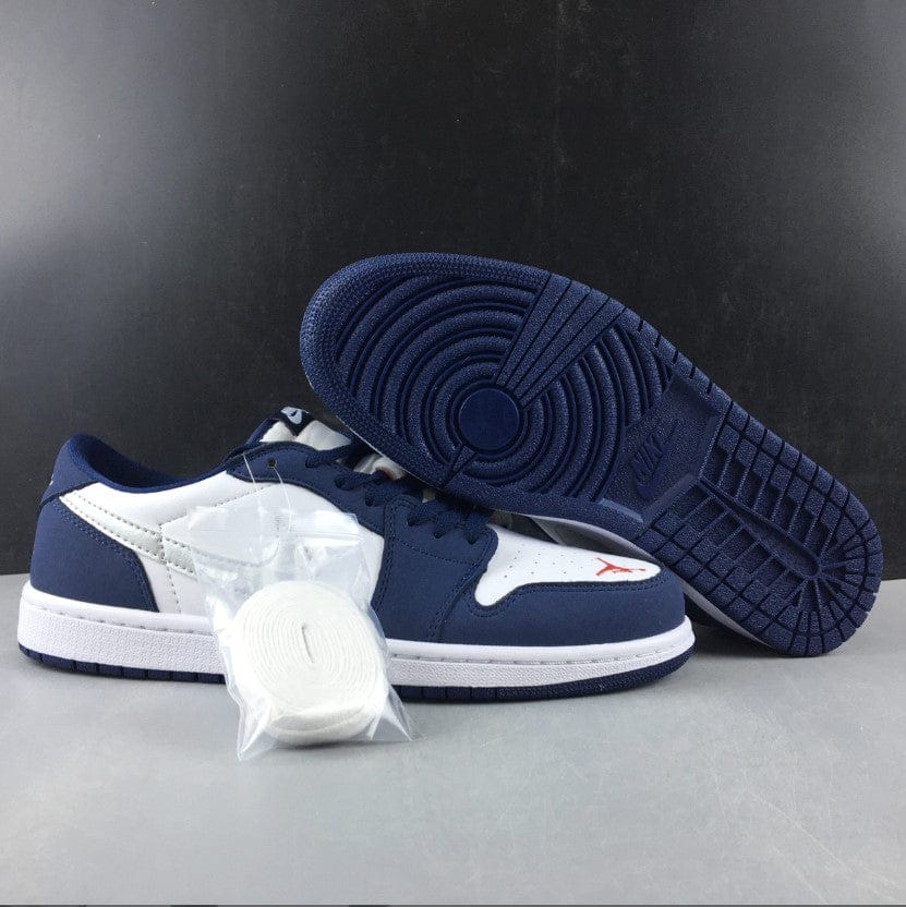 Air Jordan 1 Low SB Midnight Navy Shoes Sneakers - Image 3