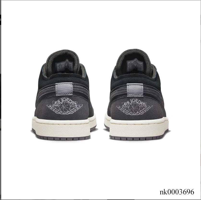 Air Jordan 1 Low Craft Inside Out Black Shoes Sneakers - Image 5