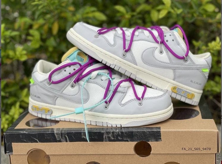 Dunk Low Off-White Lot 21 Shoes Sneakers - Image 2