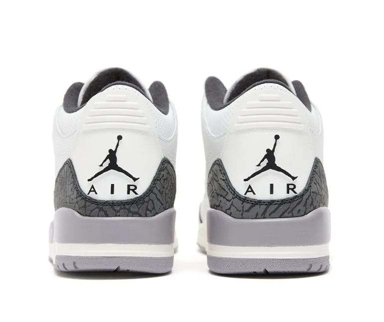 Air Jordan 3 Cement Grey Shoes Sneakers - Image 3
