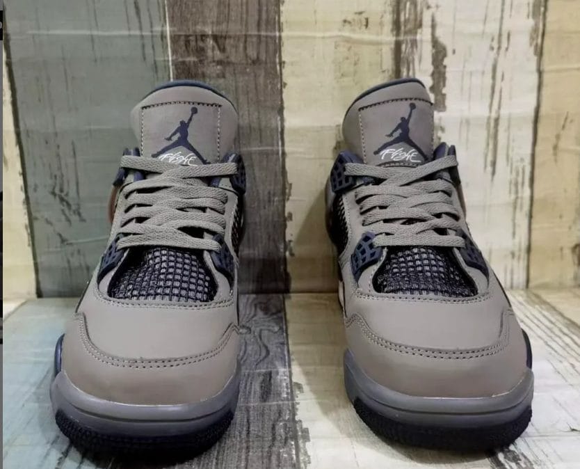 Air Jordan 4 Retro Cave Stone Shoes Sneakers - Image 2