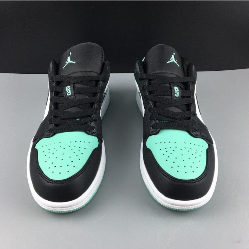 Alternative view of Air Jordan 1 Low Emerald Toe Shoes Sneakers