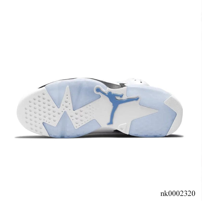 Air Jordan 6 Retro UNC White Shoes Sneakers - Image 4