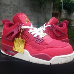 Alternative view of Air Jordan 4 Oklahoma Sooners PE Shoes Sneakers