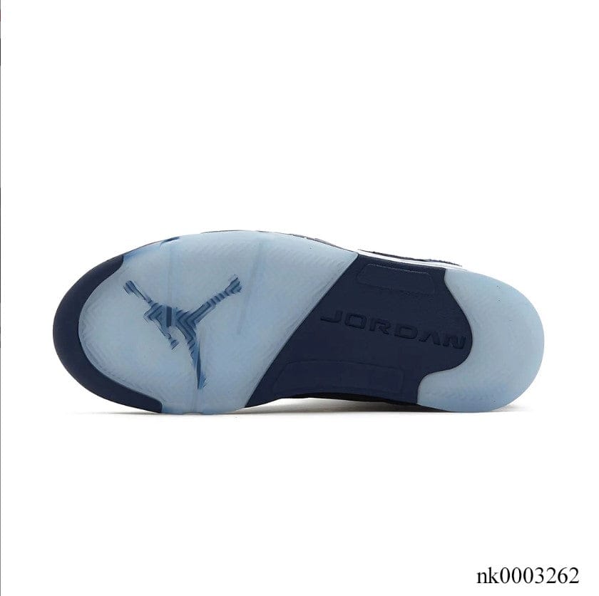 Air Jordan 5 Midnight Navy Shoes Sneakers - Image 5