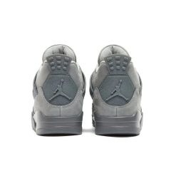 Alternative view of Air Jordan 4 SE Paris OlympicsWet Cement Shoes Sneakers