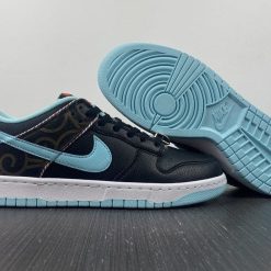 Alternative view of Dunk Low Barber Shop Black Shoes Sneakers