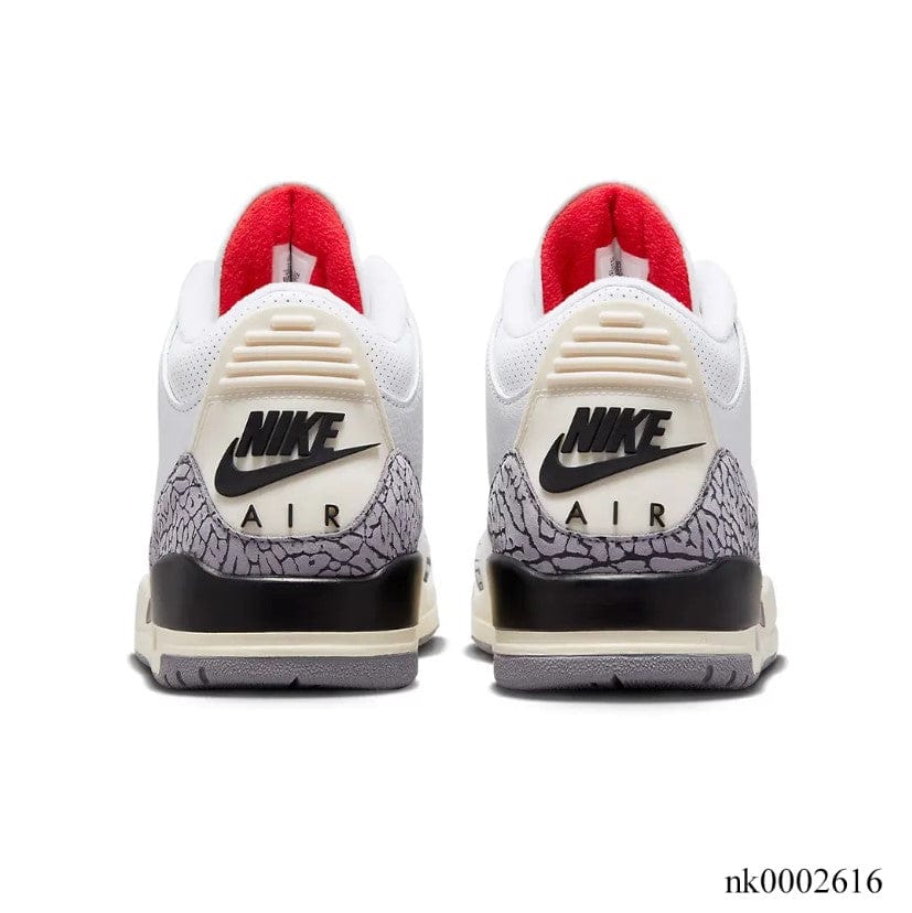 Air Jordan 3 Retro White Cement Reimagined Shoes Sneakers - Image 3