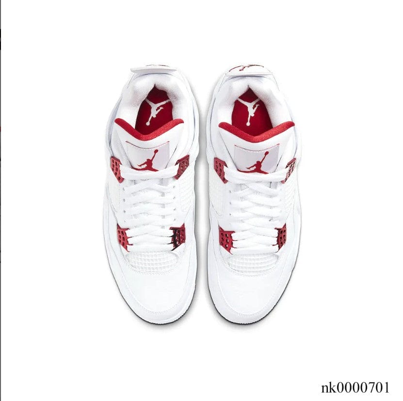 Air Jordan 4 Retro Metallic Red Shoes Sneakers - Image 4