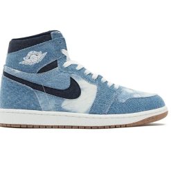 AJ 1 High OG Denim Shoes Sneakers