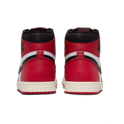 Alternative view of Air Jordan 1 High OG Black Toe Reimagined Shoes Sneakers