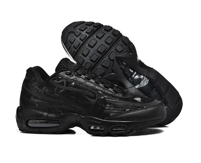 WORKSOUT x AM 95 Uniform Black Anthracite Shoes Sneakers - Image 2