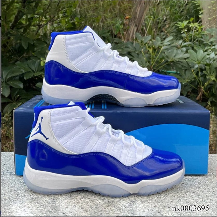 Air Jordan 11 Blue White Shoes Sneakers - Image 11