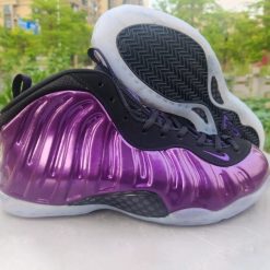 Alternative view of Air Foamposite One Eggplant Shoes Sneakers