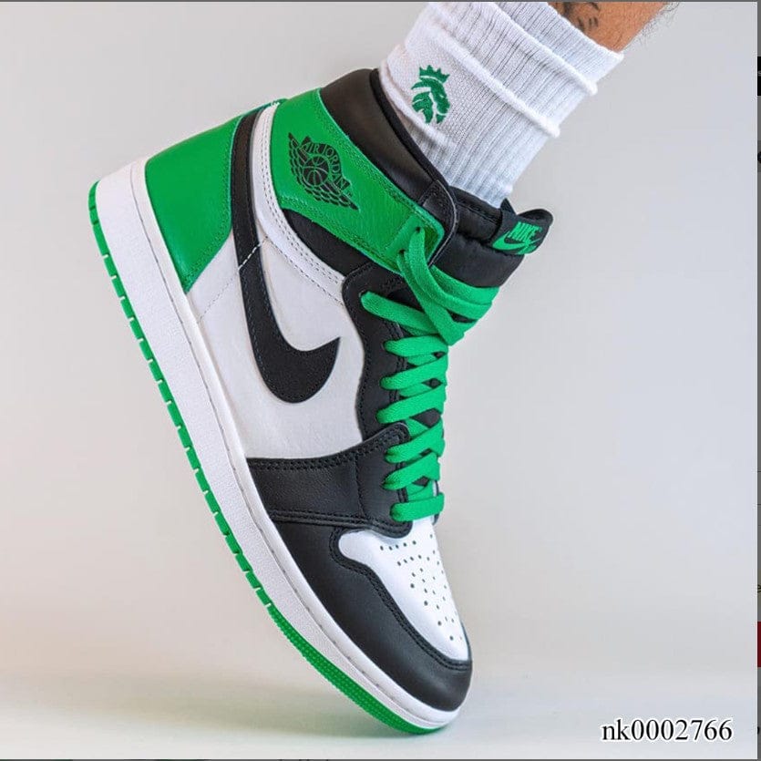 Air Jordan 1 Lucky Green Shoes Sneakers - Image 3
