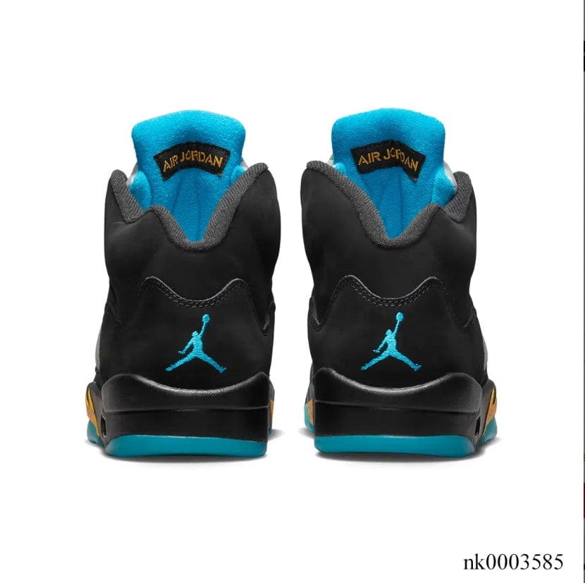 Alternative view of Air Jordan 5 Aqua Shoes Sneakers