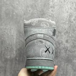 Alternative view of KAWS x Air Jordan 1 High Cool Grey Shoes Sneakers