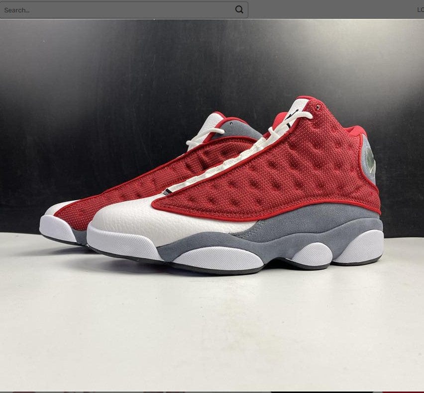 Air Jordan 13 Retro Gym Red Flint Grey Shoes Sneakers - Image 5