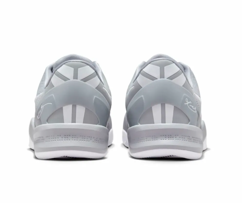 Kobe 8 Protro Wolf Grey Shoes Sneakers - Image 3