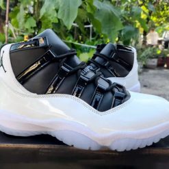 Alternative view of Air Jordan 11 Tuxedo Shoes Sneakers