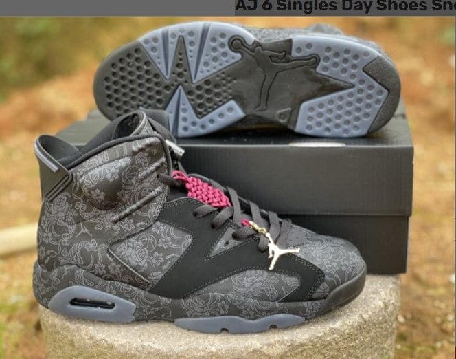 Air Jordan 6 Singles Day Shoes Sneakers - Image 3