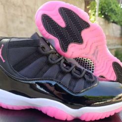 Alternative view of Air Jordan 11 Pink Jams Shoes Sneakers