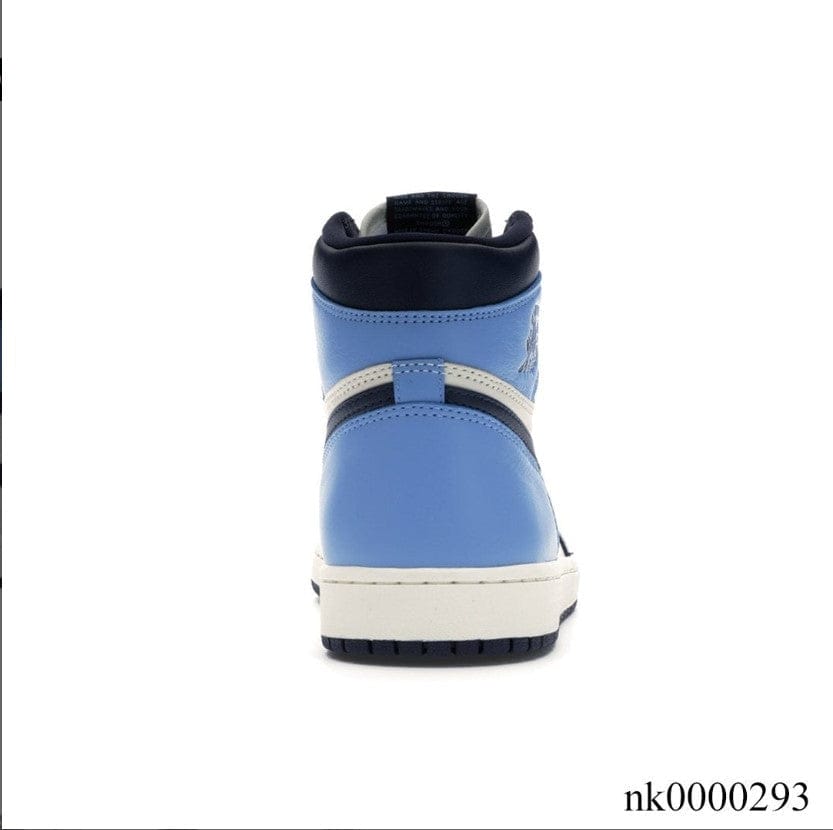 Alternative view of Air Jordan 1 Retro High Obsidian UNC Shoes Sneakers