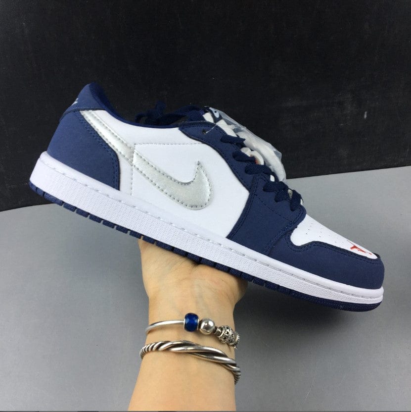 Air Jordan 1 Low SB Midnight Navy Shoes Sneakers - Image 4