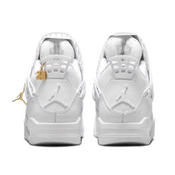 Alternative view of Air Jordan 4 NET White Shoes Sneakers