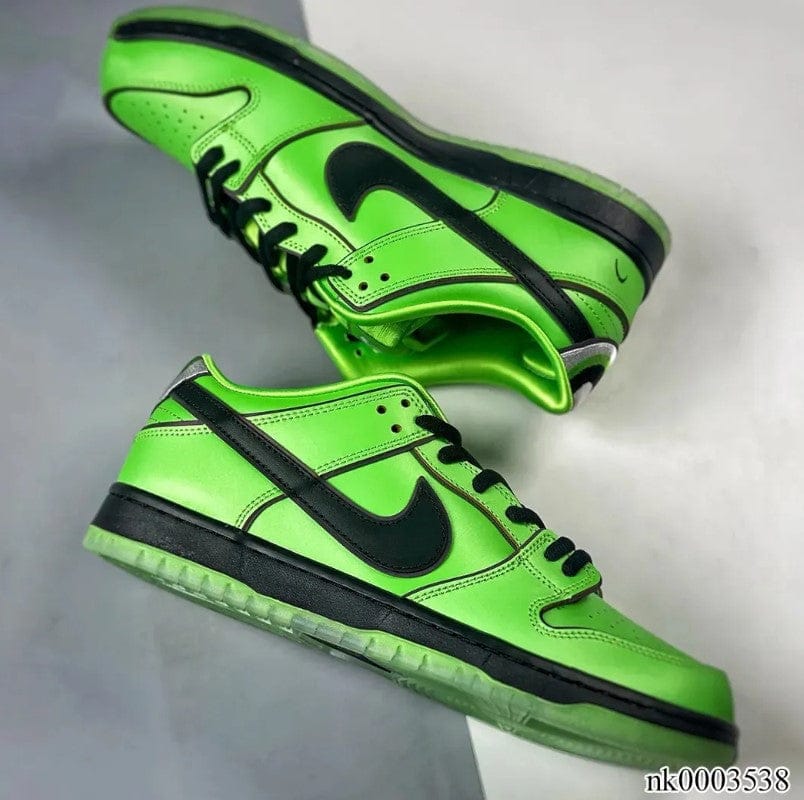 Nike SB Dunk Low x Powerpuff Girls “Buttercup” Shoes Sneakers - Image 4