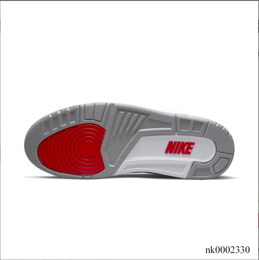 Air Jordan 3 Retro Fire Red Shoes Sneakers - Image 4