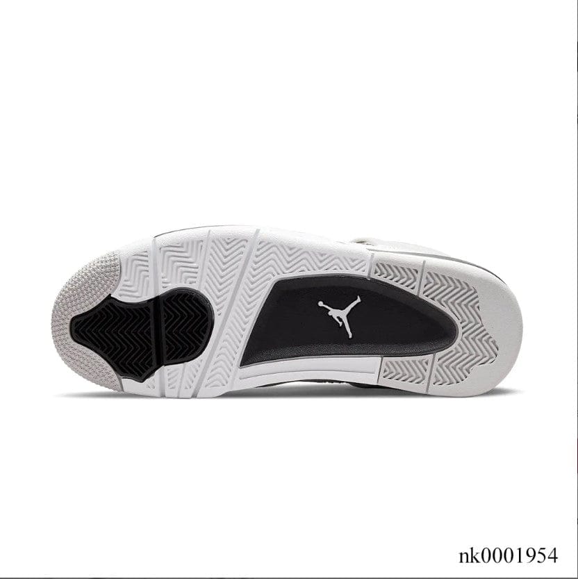 Alternative view of Air Jordan 4 Military Black Shoes Sneakers