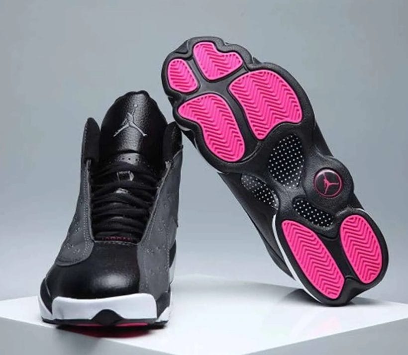 Air Jordan 13 Hyper Pink (3M Reflective) Sneakers - Image 4