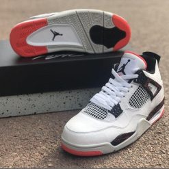 Alternative view of Air Jordan 4 Retro Flight Nostalgia Shoes Sneakers (Big Size Available)