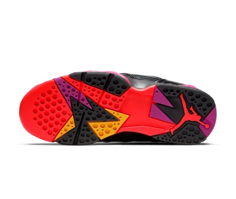 AJ 7 Black Gloss Shoes Sneakers - Image 3