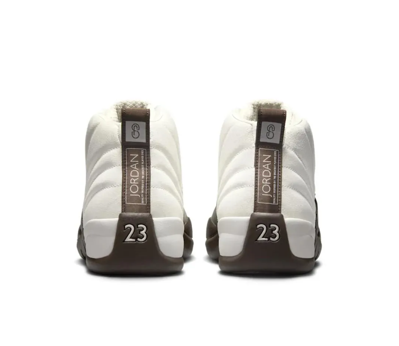 SoleFly x Air Jordan 12 CafecitoBaroque Brown Shoes Sneakers - Image 2