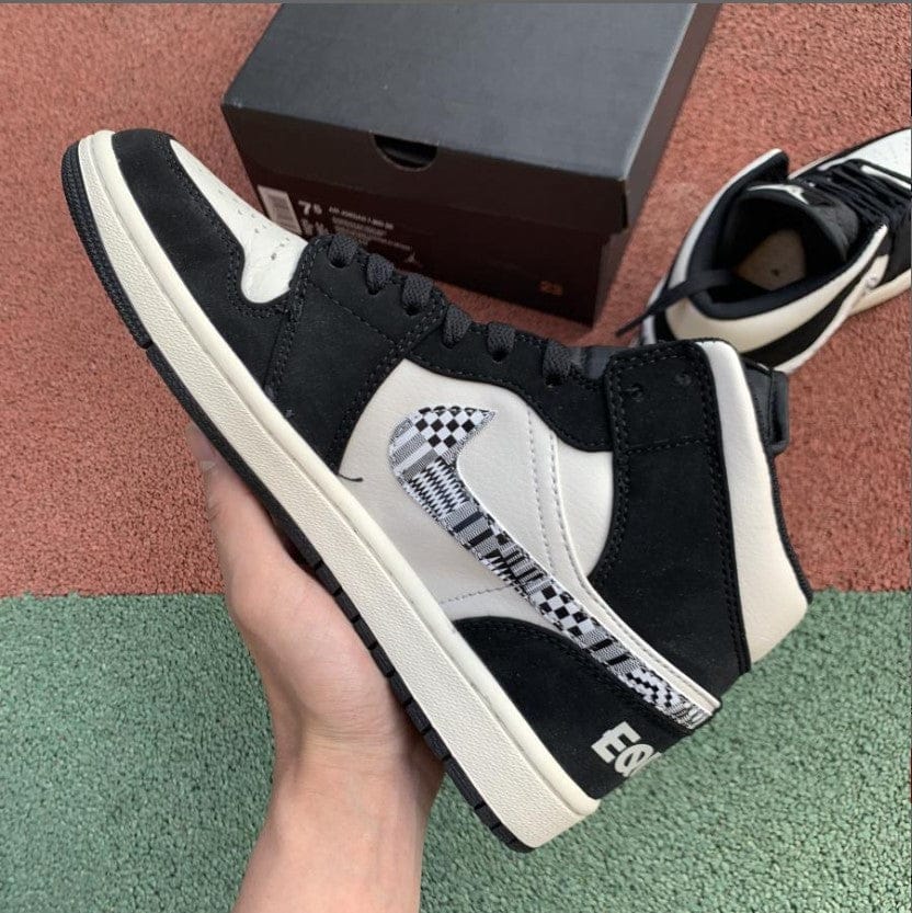 Alternative view of Air Jordan 1 Mid Equality (2019) Shoes Sneakers