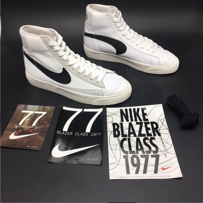 Blazer Mid 77 Vintage Slam Jam Shoes Sneakers - Image 12