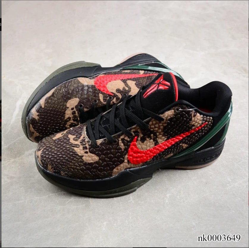 Kobe 6Italian Camo Shoes Sneakers - Image 5